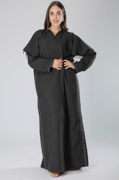 Fringes & Stitches Abaya