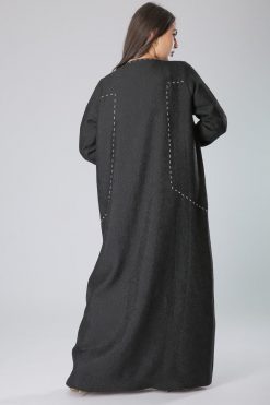 MOIAM40052 3 Designer Stitches Abaya UAE