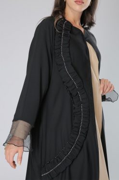 MOIAM40048 4 Crystal Abaya Dubai