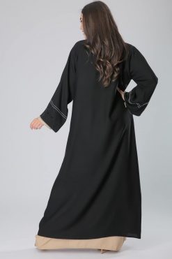MOIAM40046 3 Lace Embroidered Abaya