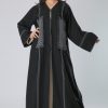 Lace Embroidered Abaya