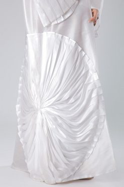 MOIS40043 4 White Abaya Dubai