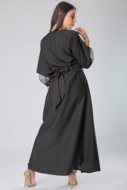 MOIS40030 3 Black Kaftan Dress