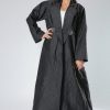 Coat Style Black Abaya