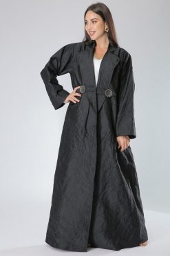 Coat Style Black Abaya