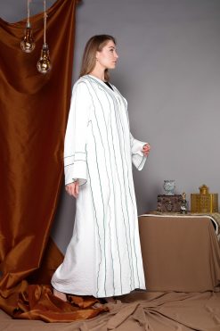 3I7A2581 scaled 1 White Flayer Abaya
