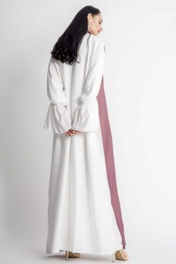 كتلة اللون شيك عباية 6 MOIAP60062 3 Color block Chic Abaya