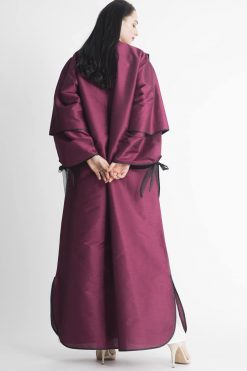 MOIAP60061 3 Piping Layered Abaya