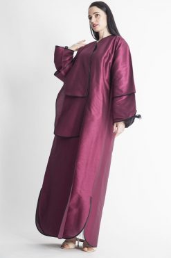 MOIAP60061 2 Piping Layered Abaya