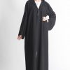 Western Style Collar Abaya