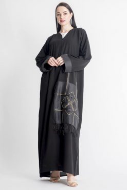 Geometrical Design Abaya