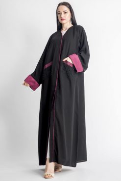 Shimmery Pockets Abaya