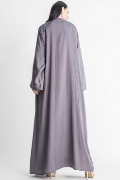 MOIAP60045 3 Thistle Embroidery Abaya