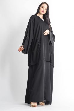 Sequin Layer Embroidery Abaya