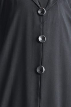 Formal Coat Buttons Abaya 7 MOIAP60023 4 Formal Coat Buttons Abaya