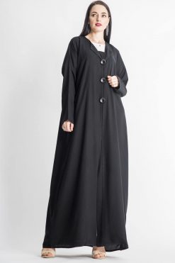 Formal Coat Buttons Abaya