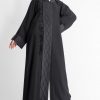 Front Panel Embroidery Abaya