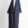 Blue Pocket Abaya