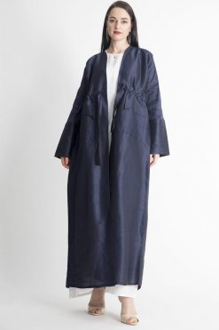 Blue Pocket Abaya
