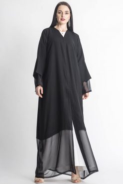 Fringe Simple Abaya