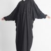 Embossed Embroidery Abaya