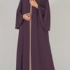 Purple Abaya - Al Bahiya