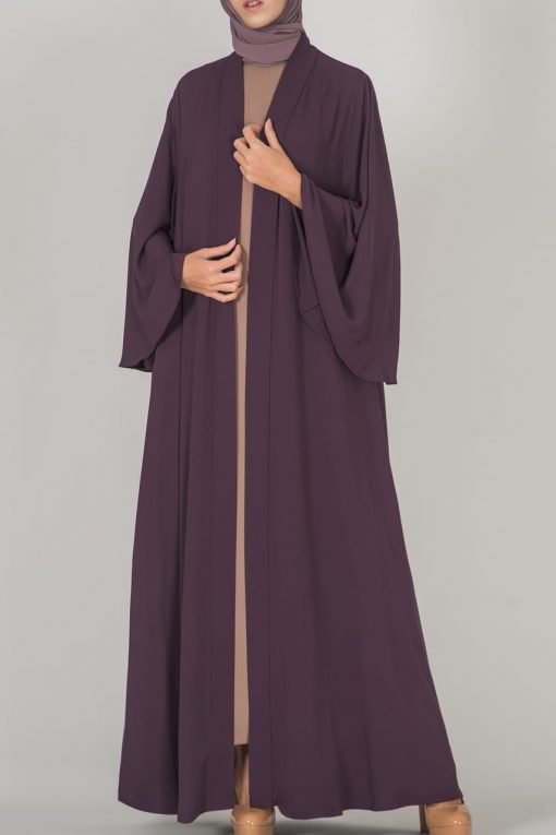 Purple Abaya - Al Bahiya