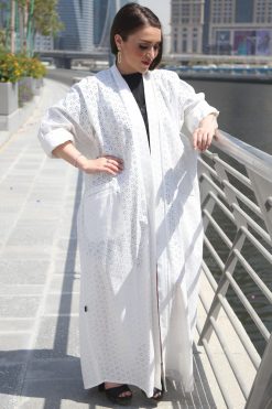 White Abaya Style