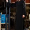 Black Bee Comb abaya