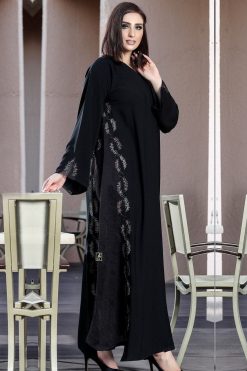 Vintage Leaf Abaya