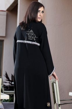 FBS 000072 3 Vintage Brid Cage Abaya
