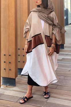 YTL 000010 3 Beige color Abaya
