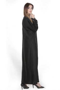 Outline Black Abaya 5 FBS 000010 3 Outline Black Abaya