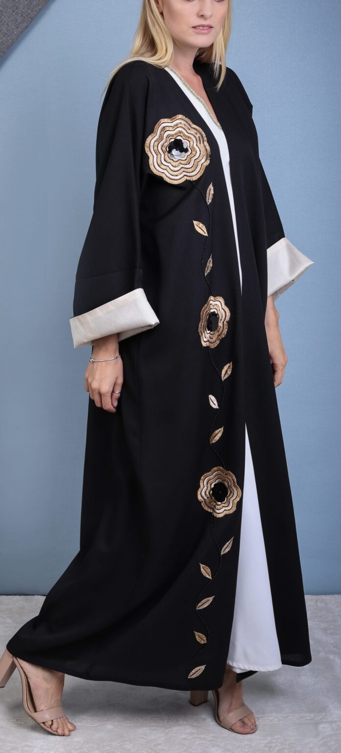 Embroidery abaya dubai  heracloset online Embroidery abaya dubai  heracloset online