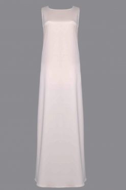 Creamy Abaya Inner Slip Dress