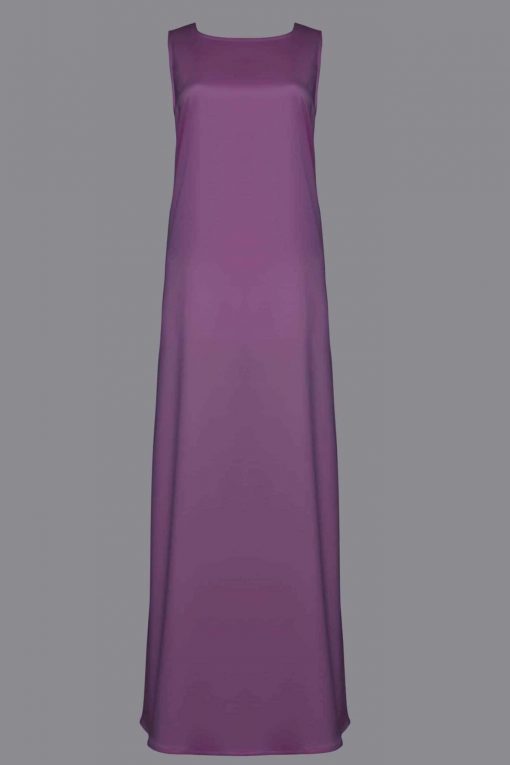 Purple Abaya Inner Slip Dress