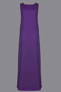Dark Purple Abaya Inner Slip Dress